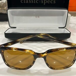 CLASSIC SPECS 50 19 PRESCOTT SMOULDER SUNGLASSES BRAND NEW